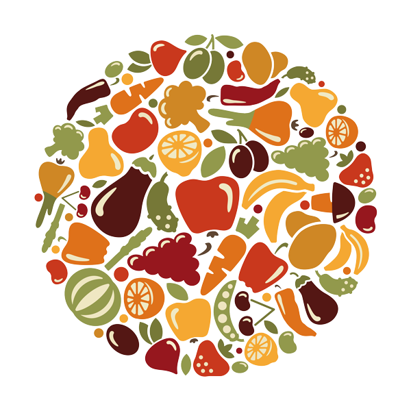 Fruit and Vegetables Clip Art
